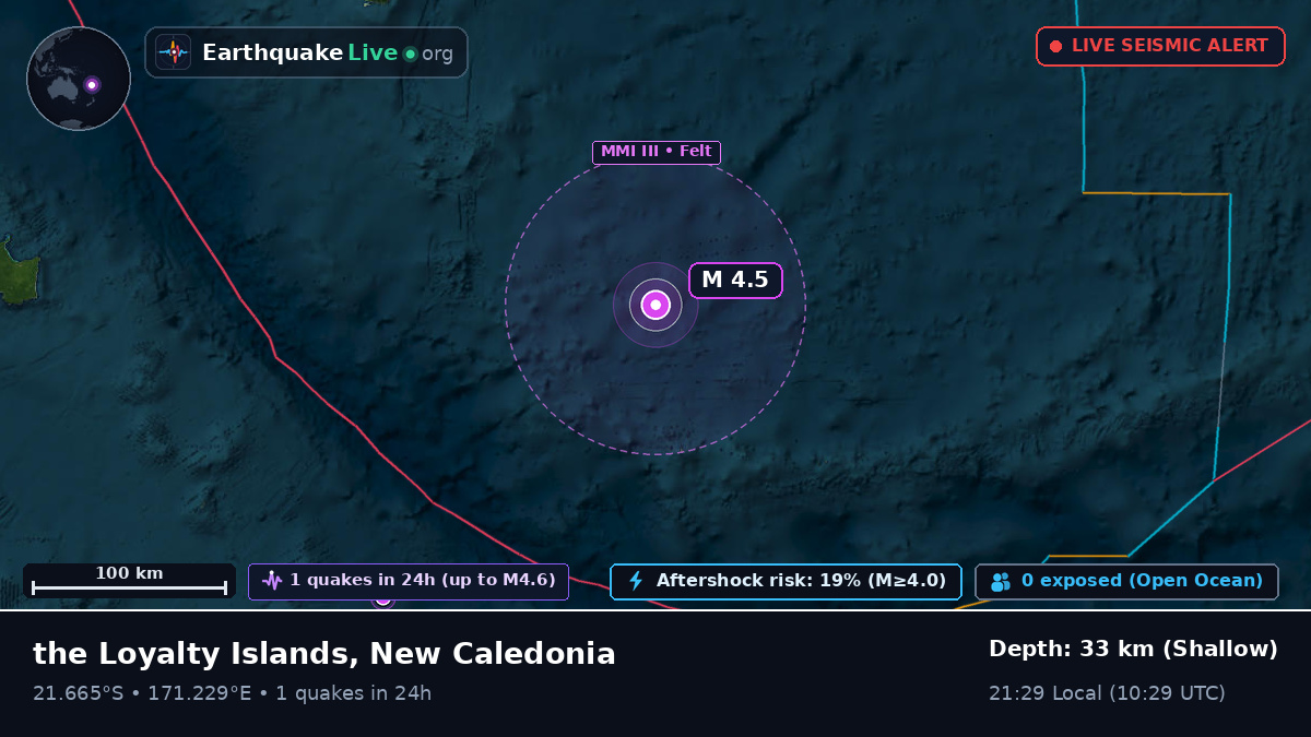 South Pacific Ocean (New Caledonia)