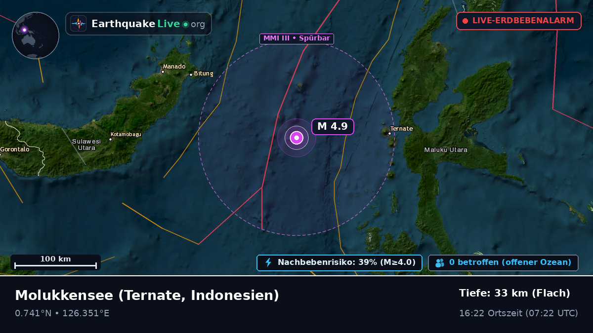 Molukkensee (Indonesien)