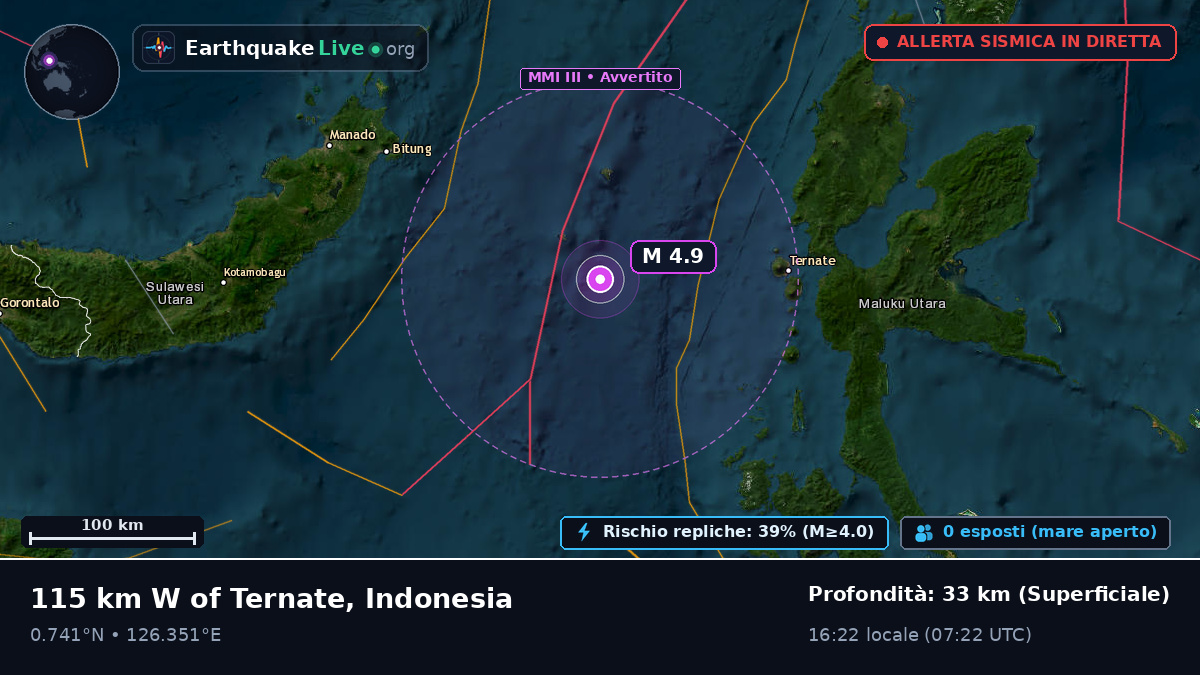 Mare delle Molucche (Indonesia)