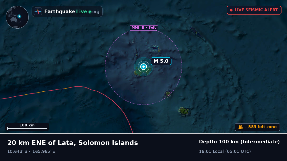 Lata, Temotu, Solomon Islands