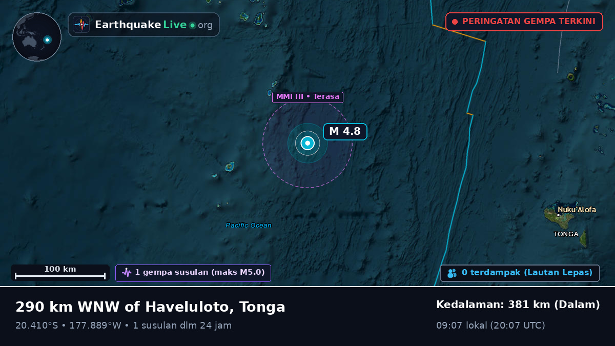 Samudra Pasifik Selatan (Tonga)