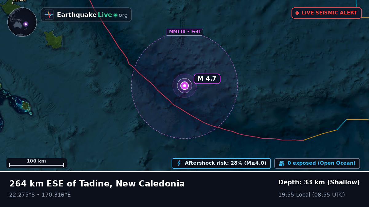 South Pacific Ocean (New Caledonia)
