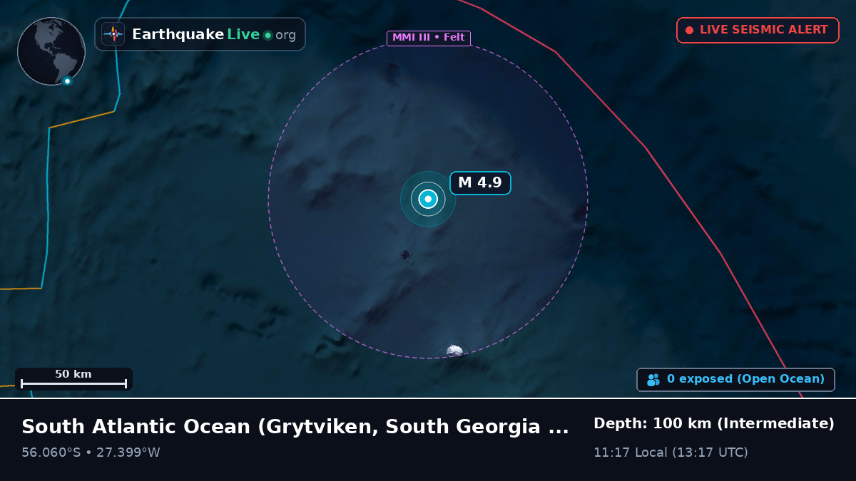 South Atlantic Ocean (South Georgia and the Islands)