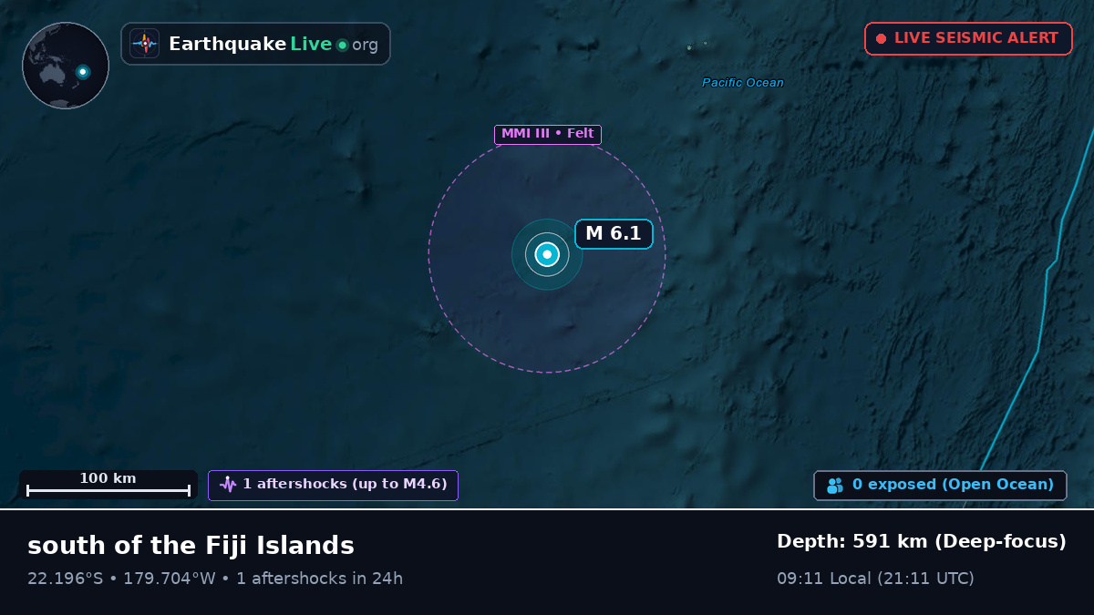 South Pacific Ocean (Tonga)