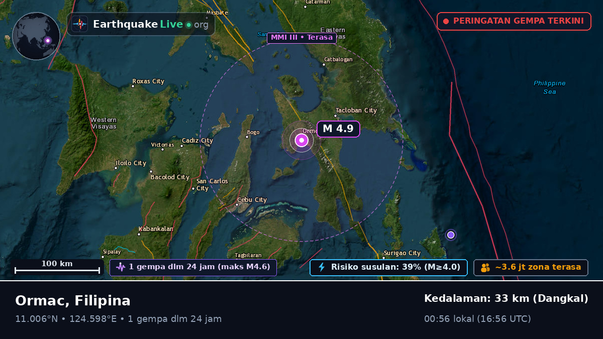 Ormac, Leyte, Filipina