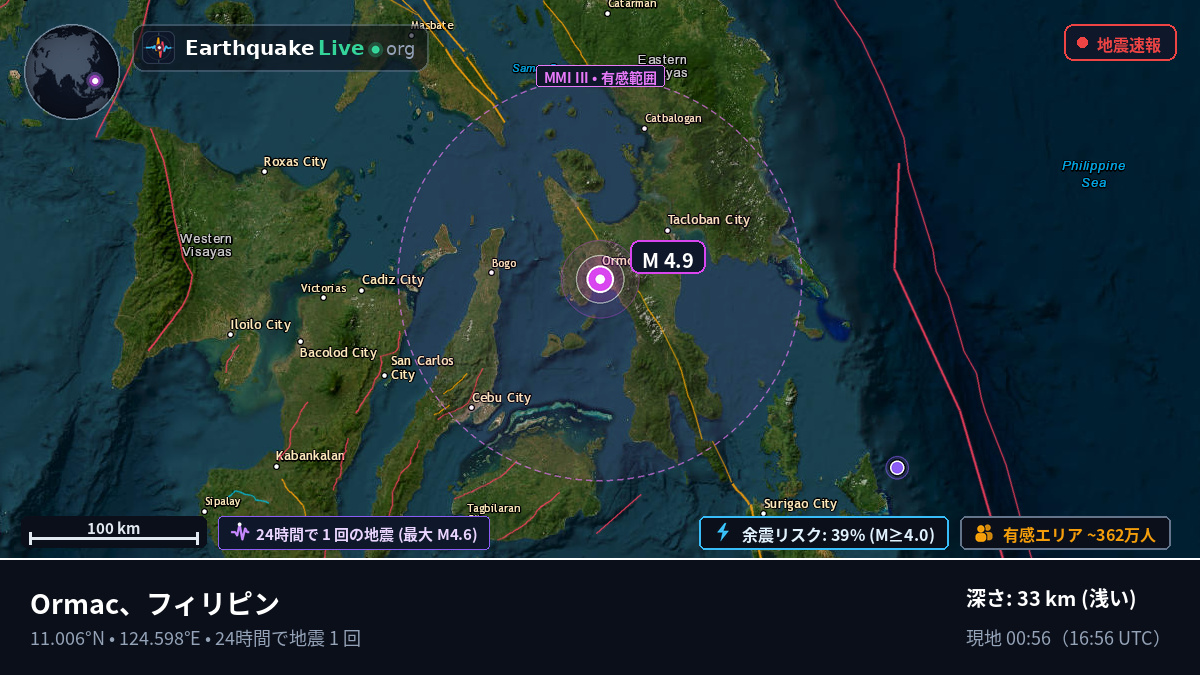 Ormac, Leyte, フィリピン