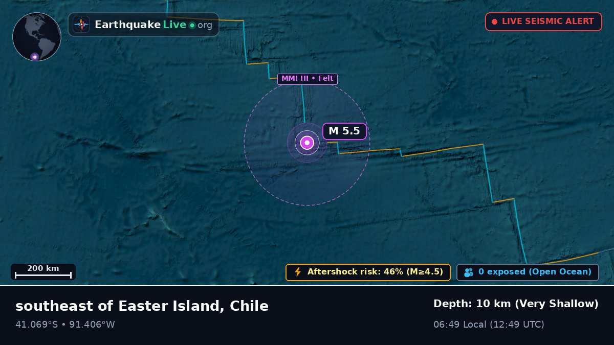 South Pacific Ocean (Chile)
