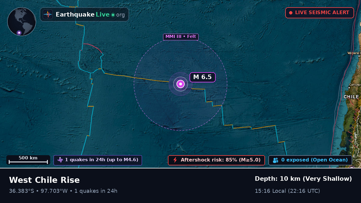 South Pacific Ocean (Chile)