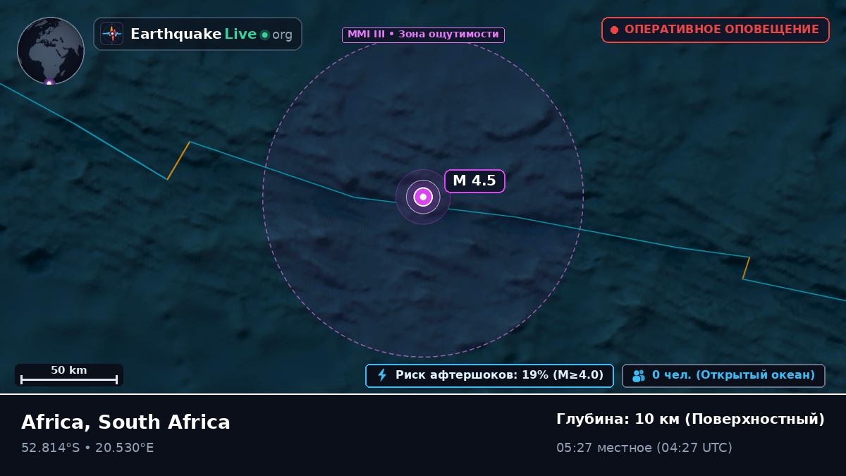 Индийский океан (South Africa)