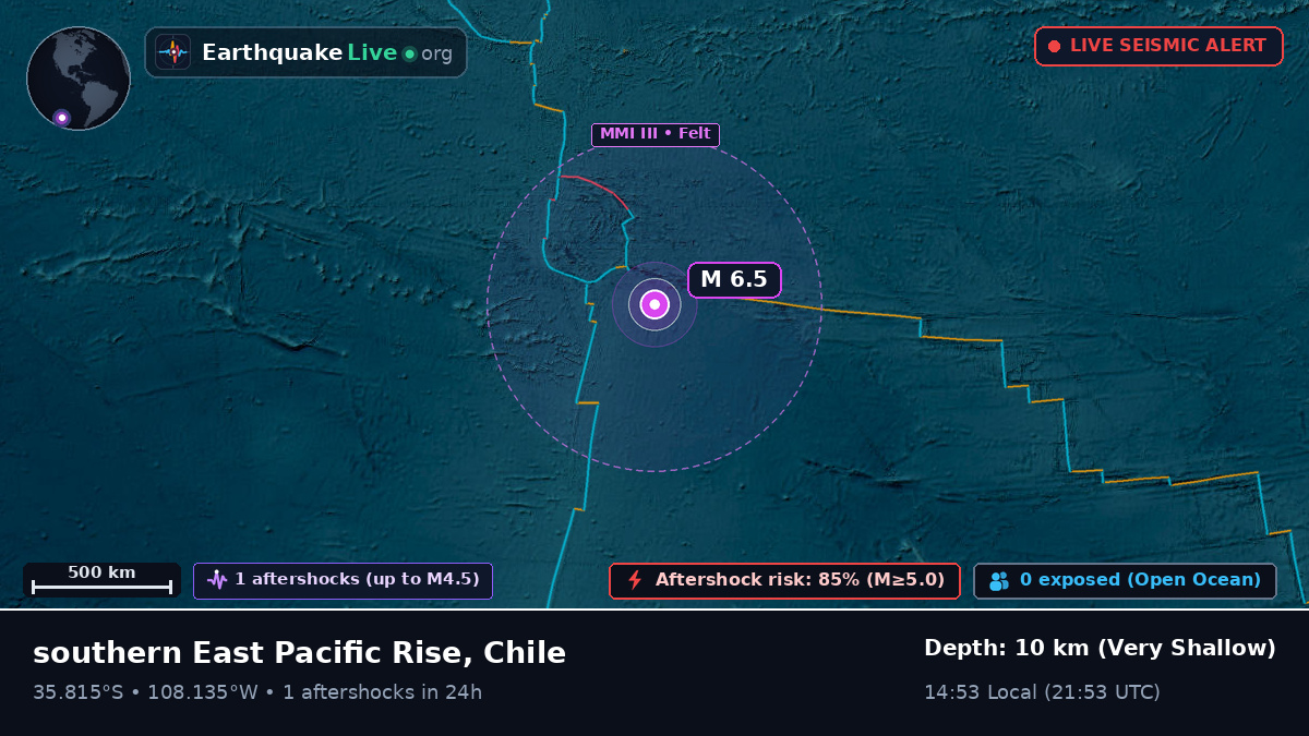 South Pacific Ocean (Chile)