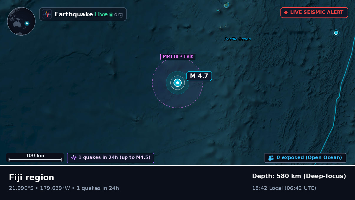 South Pacific Ocean (Tonga)