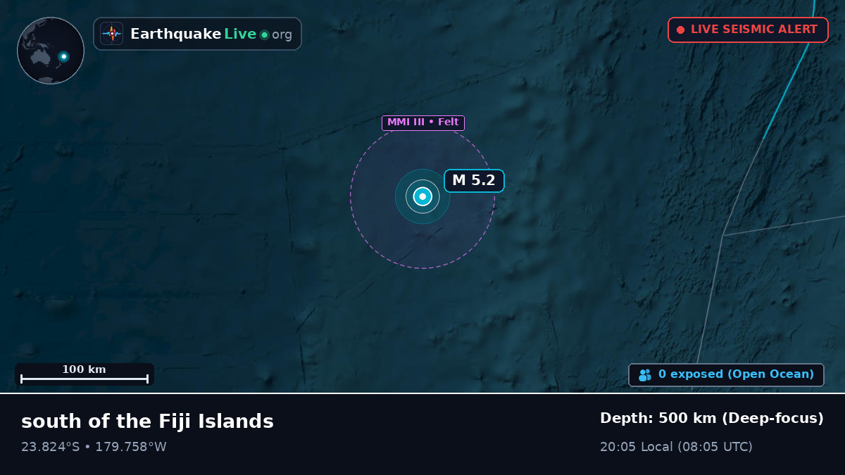 South Pacific Ocean (Tonga)