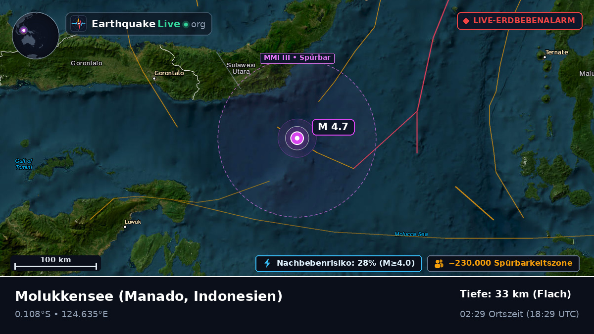 Molukkensee (Indonesien)