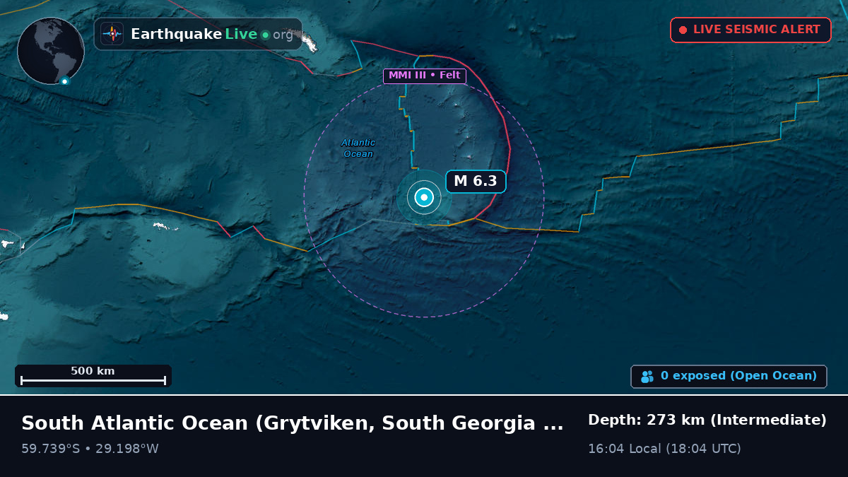 South Atlantic Ocean (South Georgia and the Islands)