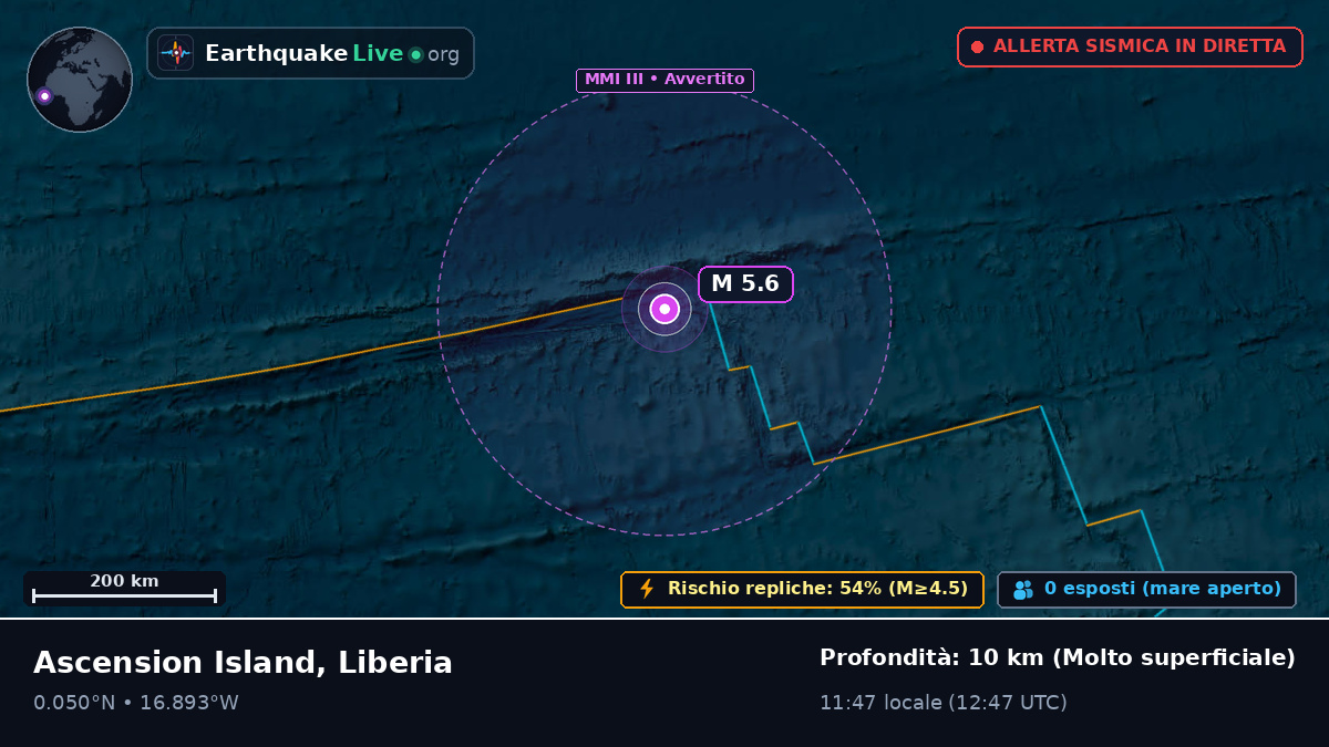 Oceano Atlantico settentrionale (Liberia)