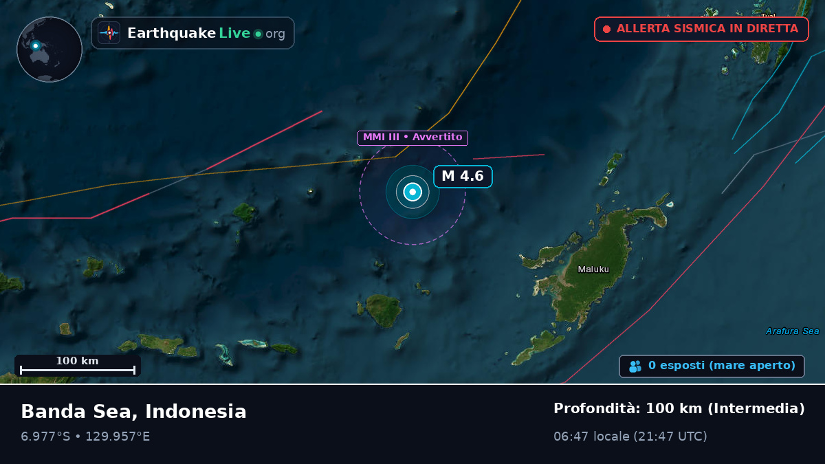Mare di Banda (Indonesia)
