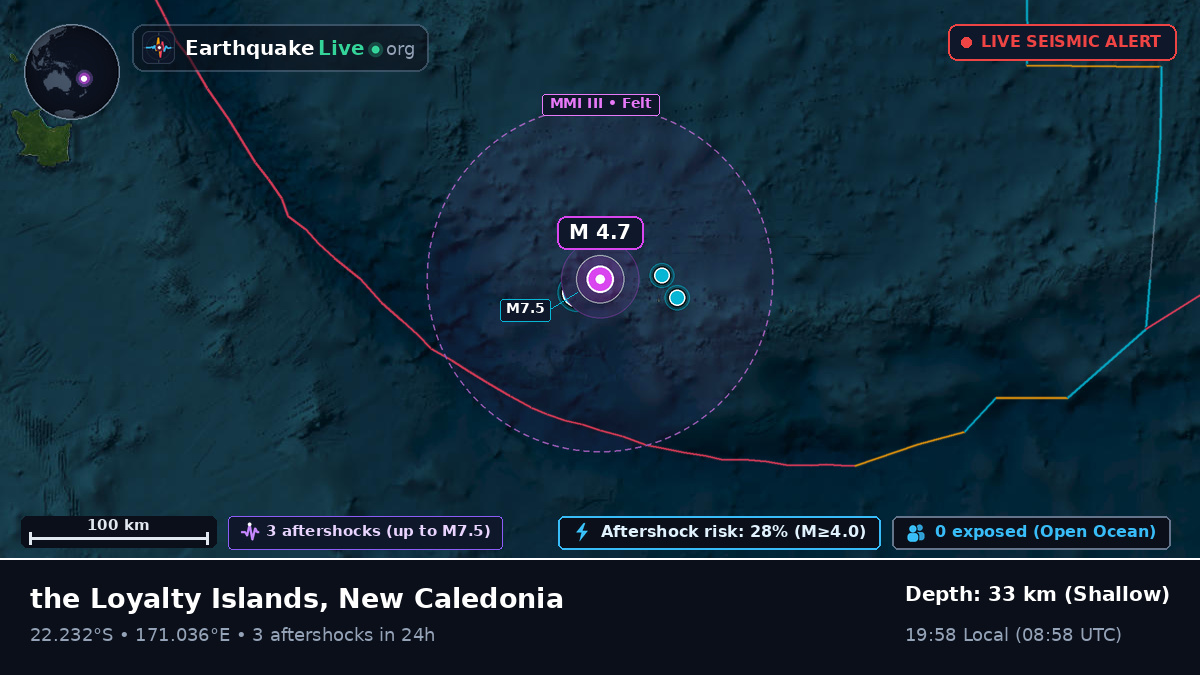 South Pacific Ocean (New Caledonia)