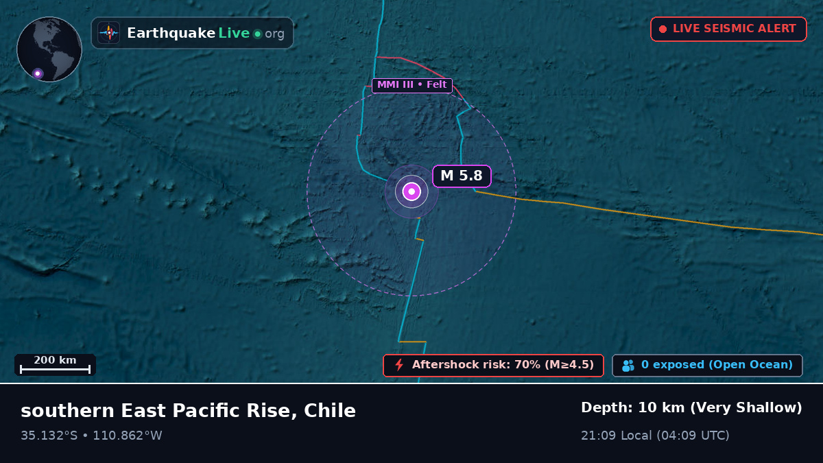 South Pacific Ocean (Chile)