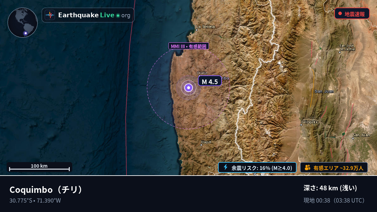 Coquimbo, チリ
