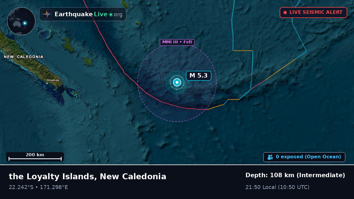 South Pacific Ocean (New Caledonia)