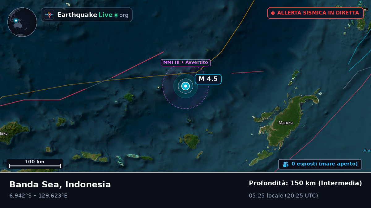 Mare di Banda (Indonesia)