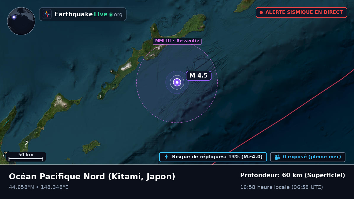 Océan Pacifique Nord (Japon)
