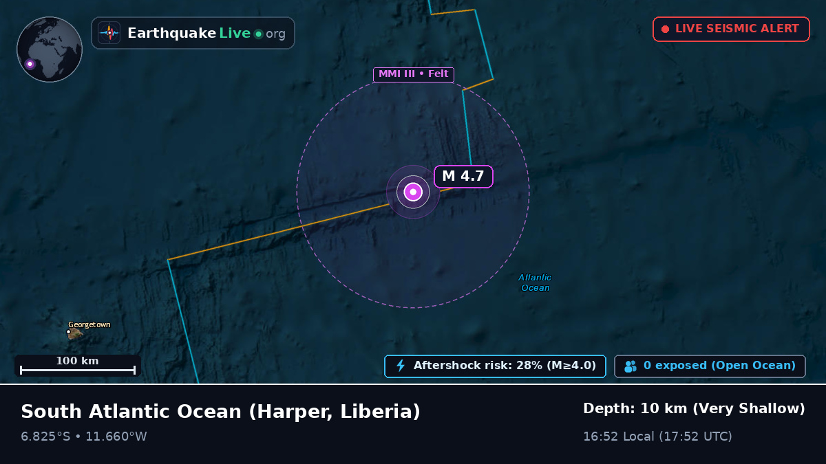 South Atlantic Ocean (Liberia)
