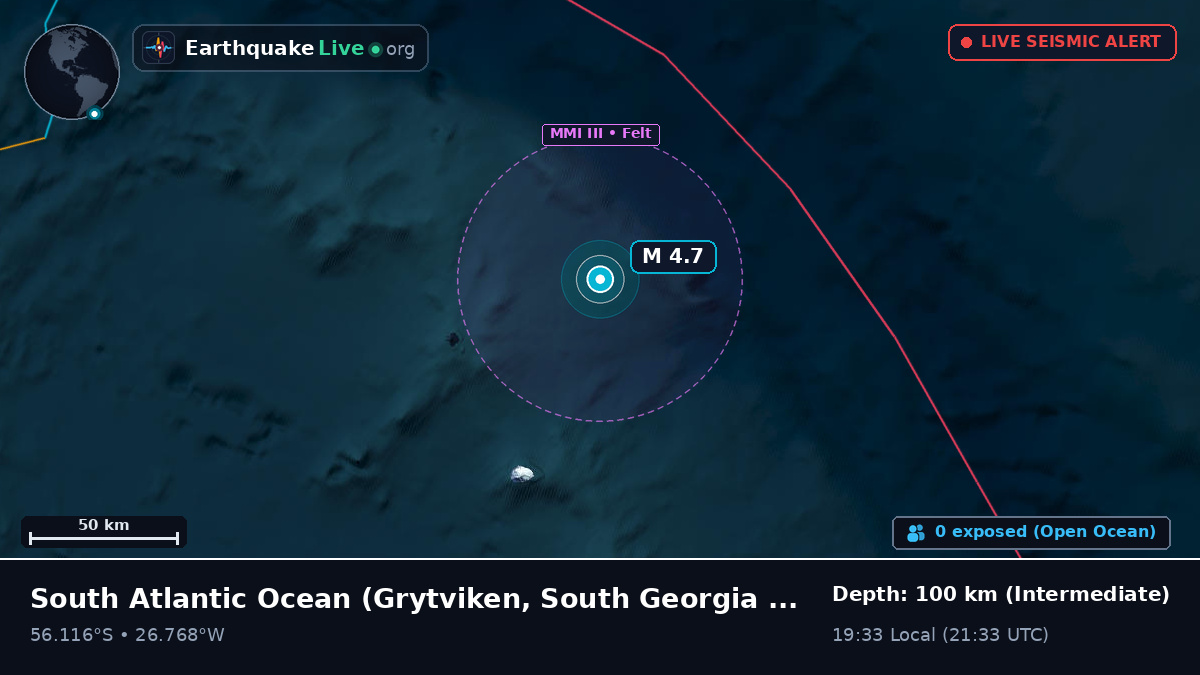 South Atlantic Ocean (South Georgia and the Islands)