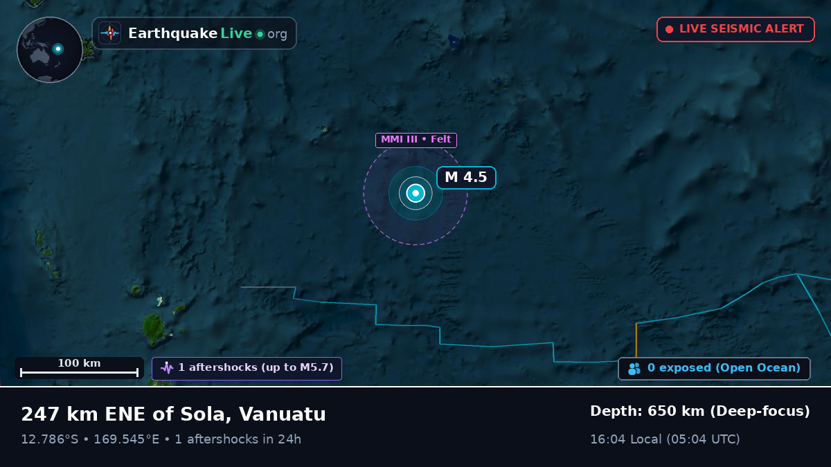 South Pacific Ocean (Vanuatu)