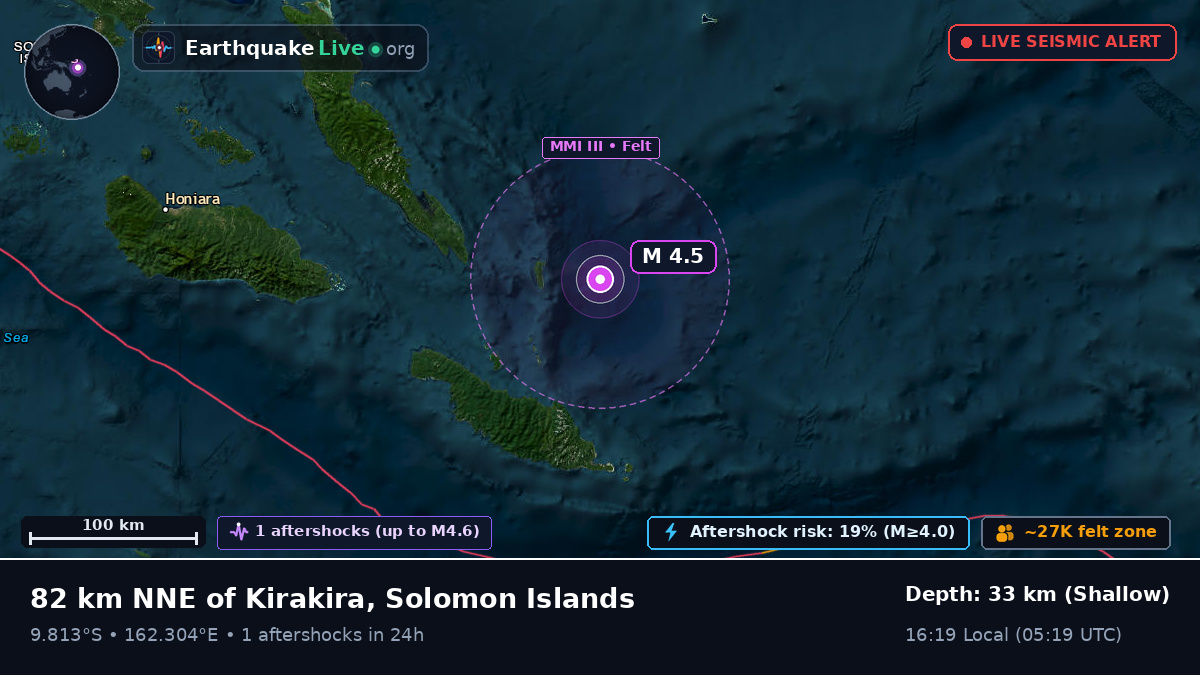 South Pacific Ocean (Solomon Islands)