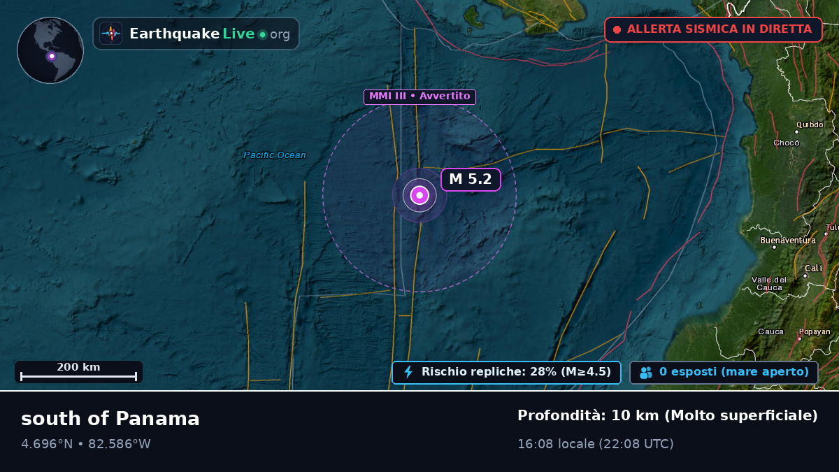 Oceano Atlantico settentrionale (Panama)