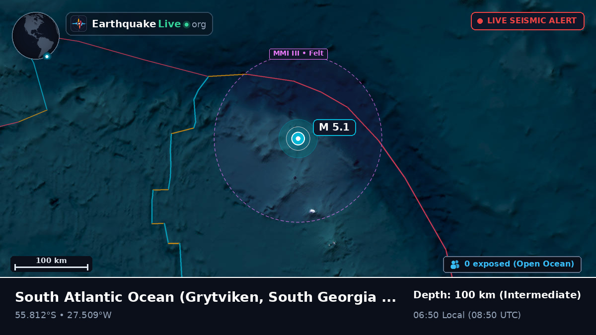 South Atlantic Ocean (South Georgia and the Islands)
