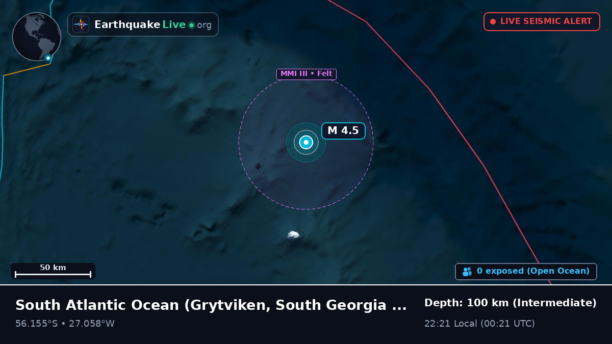South Atlantic Ocean (South Georgia and the Islands)