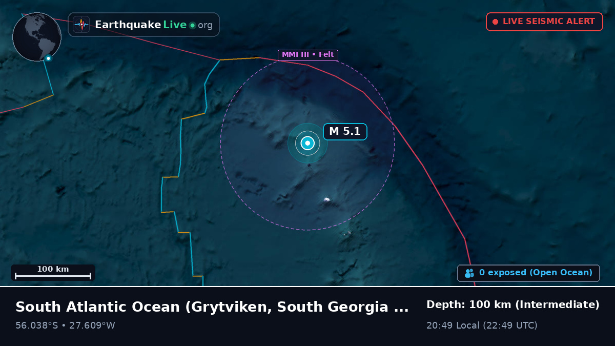 South Atlantic Ocean (South Georgia and the Islands)
