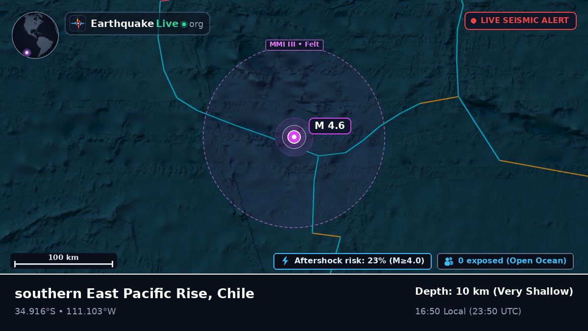 South Pacific Ocean (Chile)