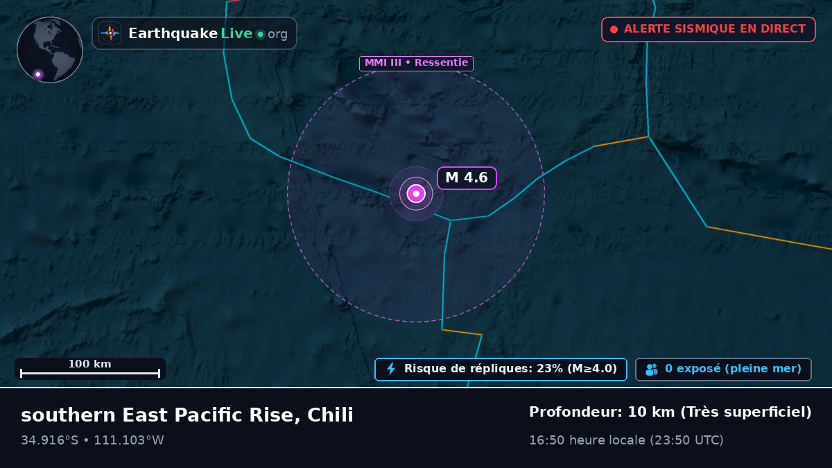 Océan Pacifique Sud (Chili)