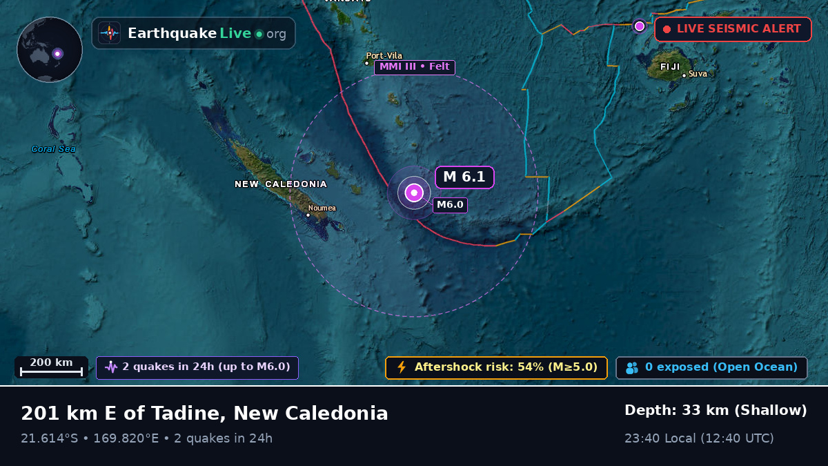 South Pacific Ocean (New Caledonia)