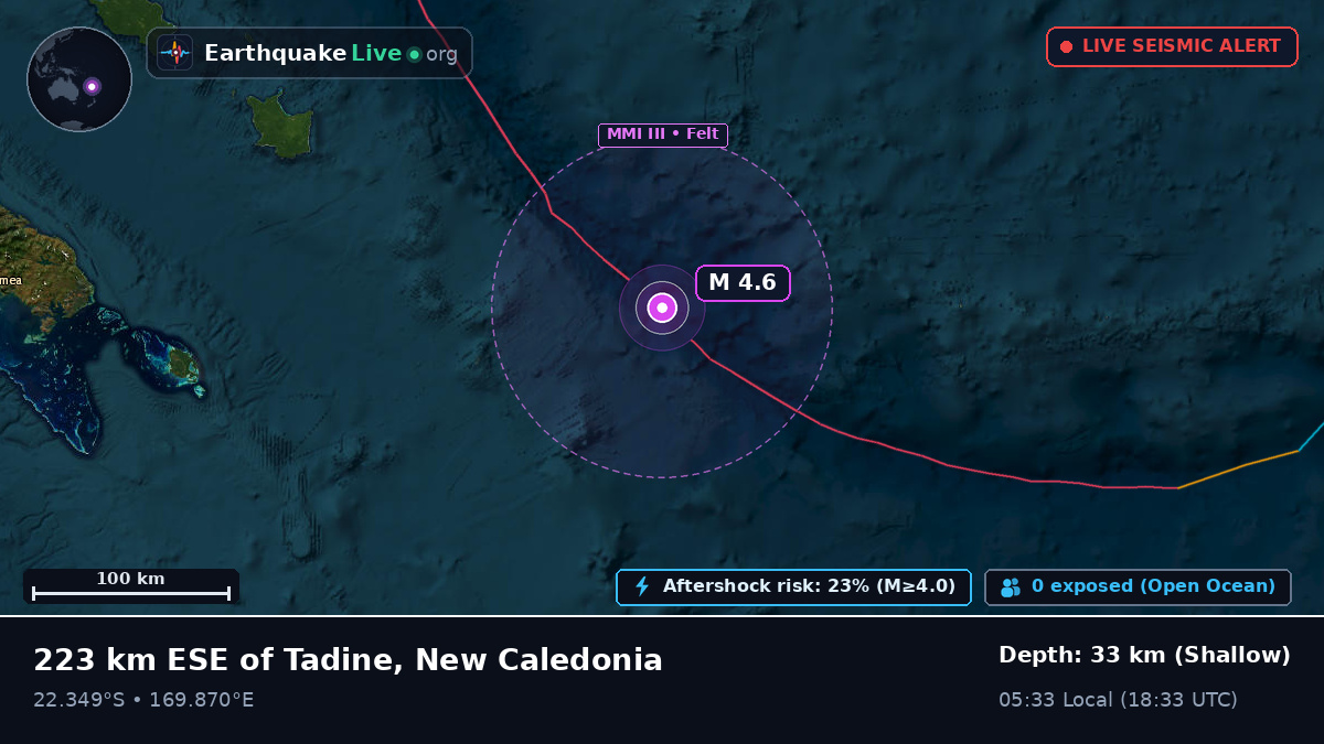 South Pacific Ocean (New Caledonia)