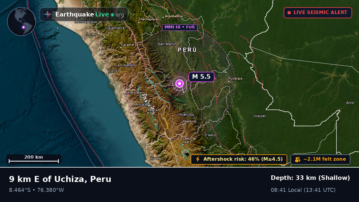 Tocache, San Martín, Peru