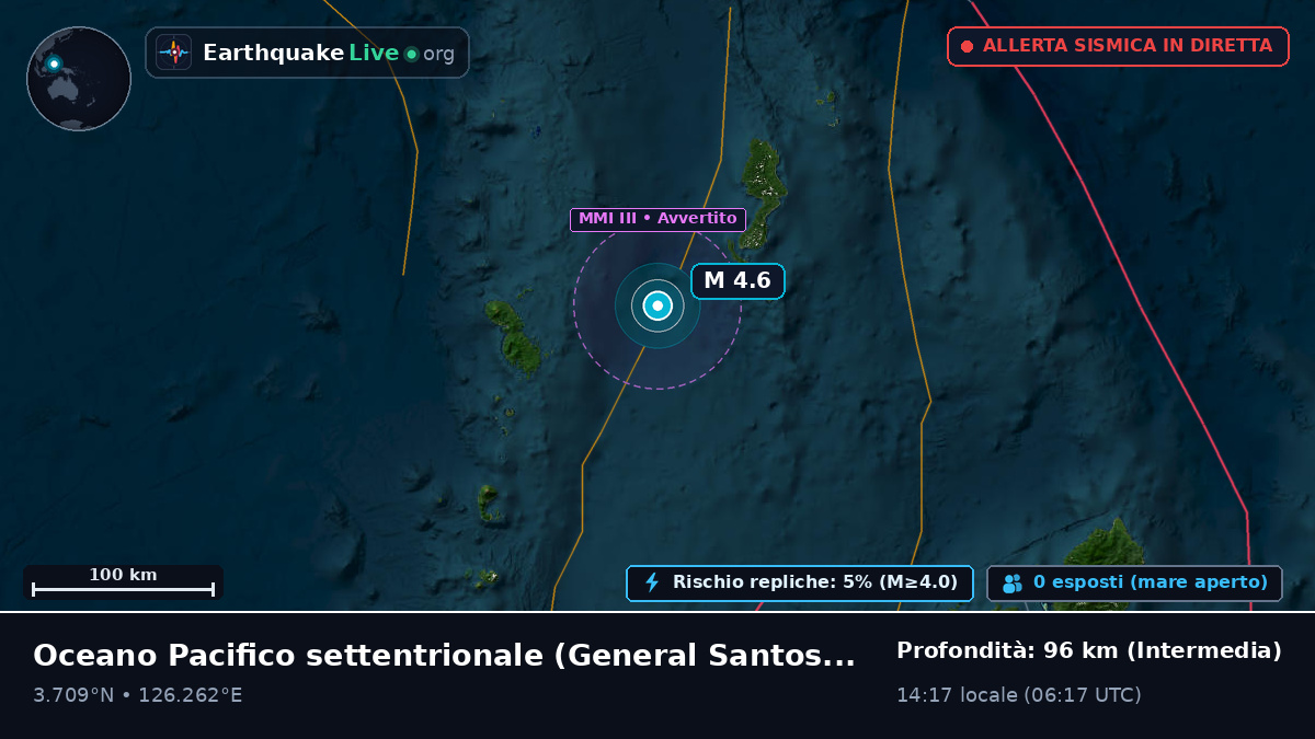 Oceano Pacifico settentrionale (Filippine)