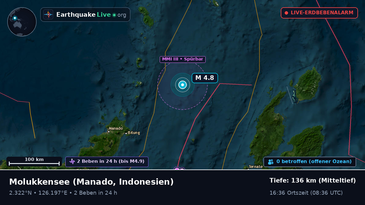 Molukkensee (Indonesien)