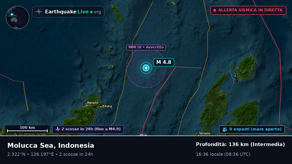 Mare delle Molucche (Indonesia)