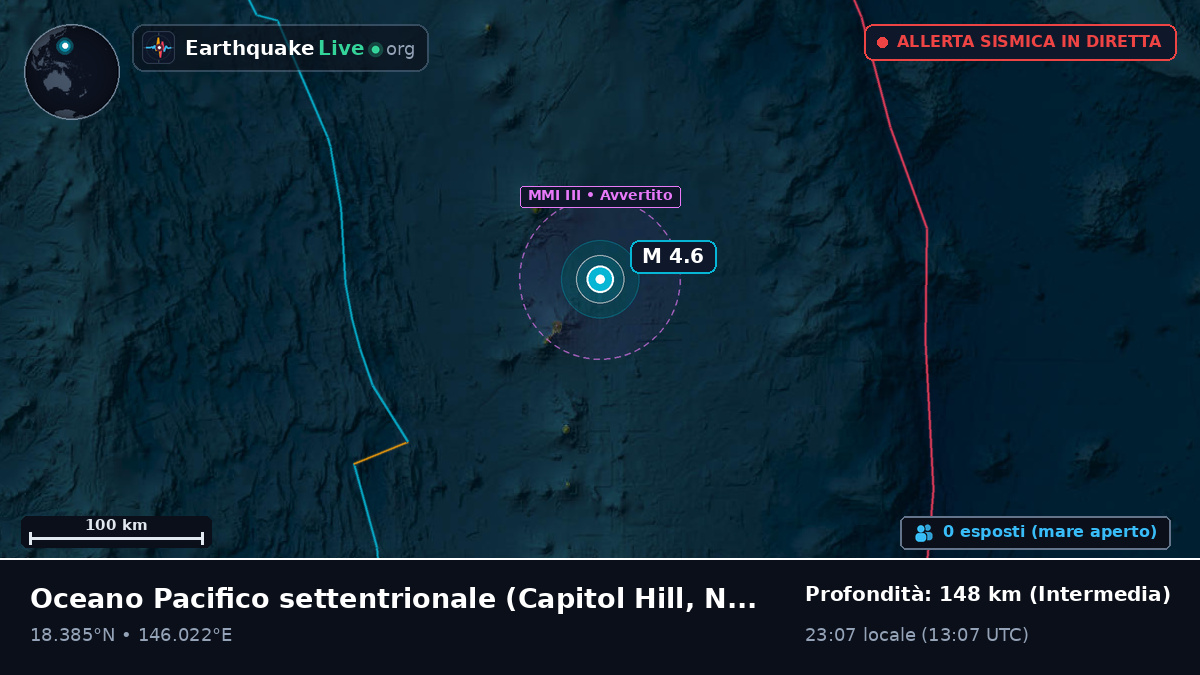 Oceano Pacifico settentrionale (Northern Mariana Islands)