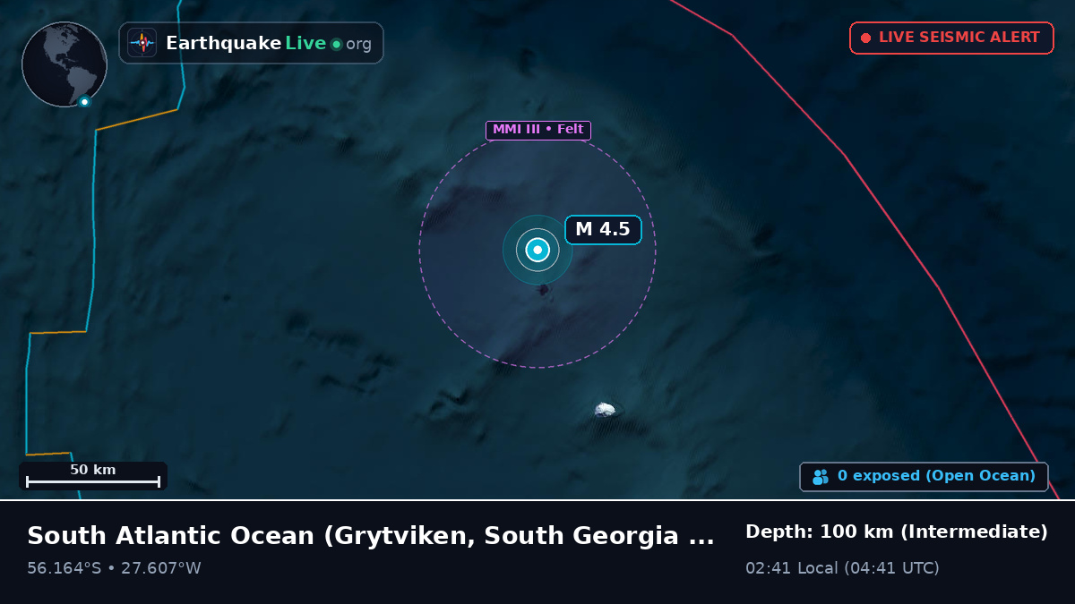 South Atlantic Ocean (South Georgia and the Islands)