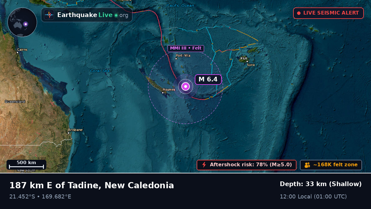 South Pacific Ocean (New Caledonia)