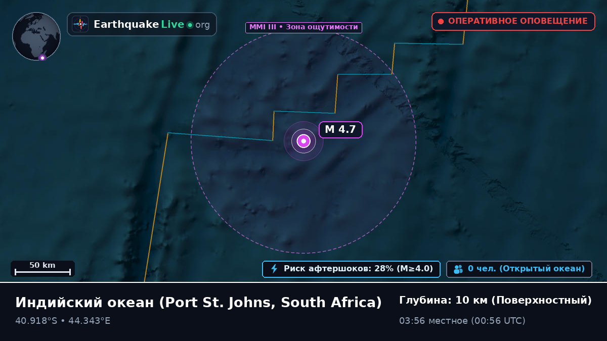 Индийский океан (South Africa)