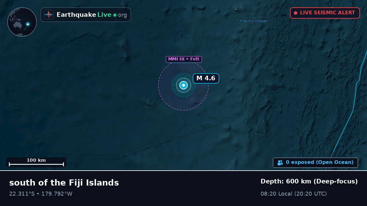 South Pacific Ocean (Tonga)