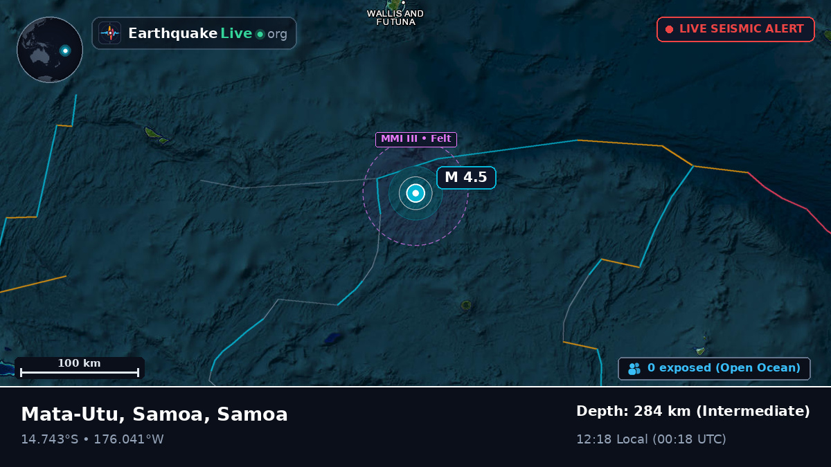 South Pacific Ocean (Samoa)