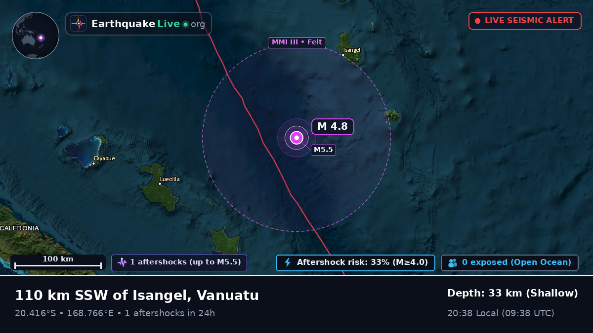 South Pacific Ocean (Vanuatu)