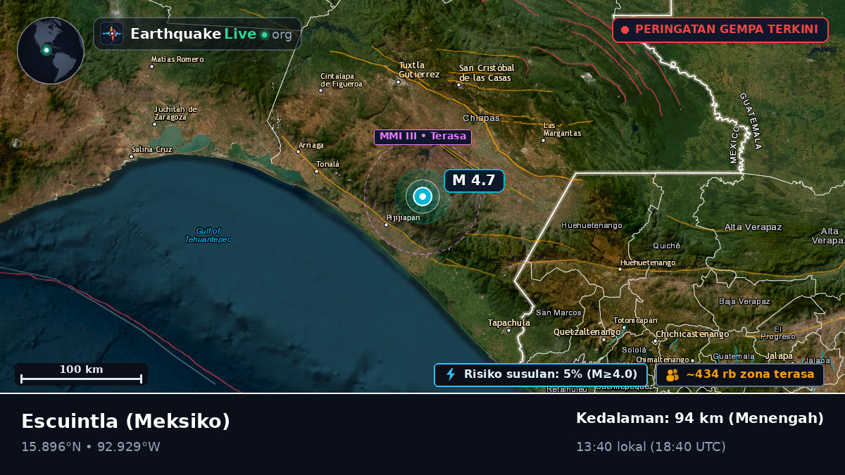 Chiapas, Meksiko